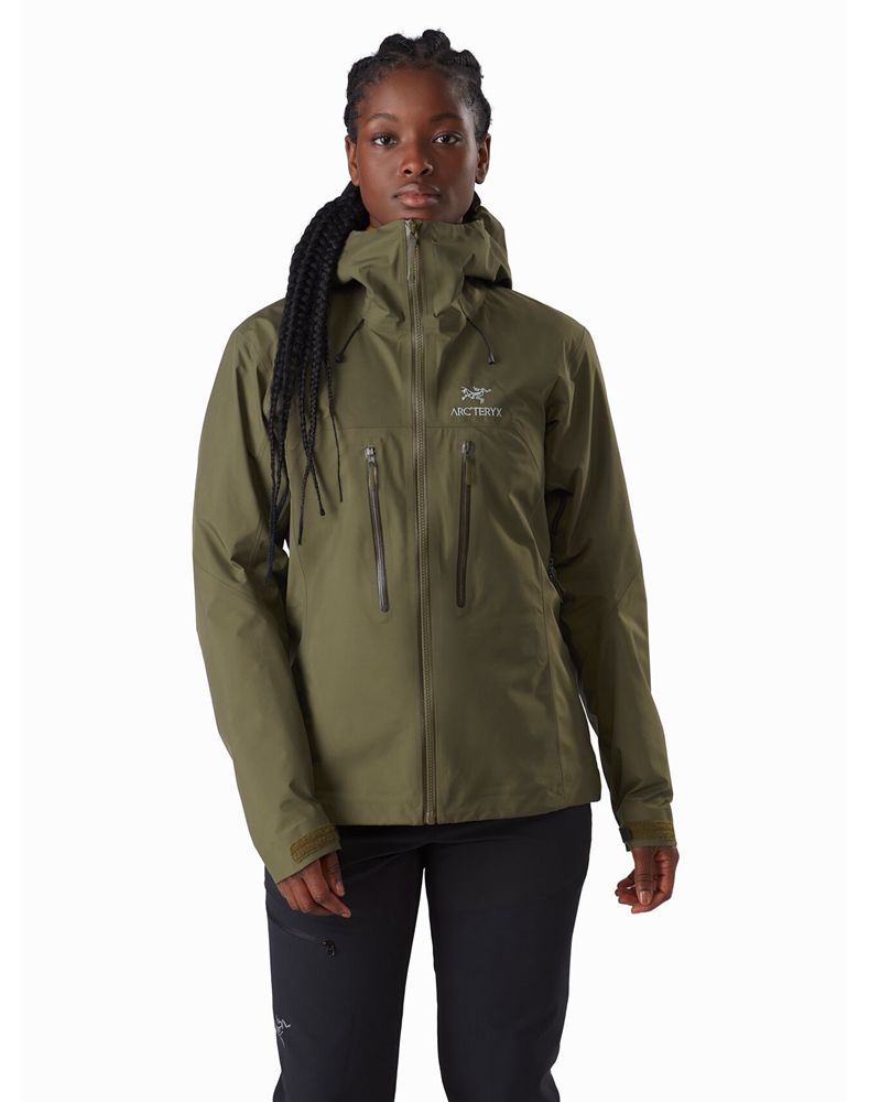 Arc'teryx Alpha AR Jacket Womens - Green