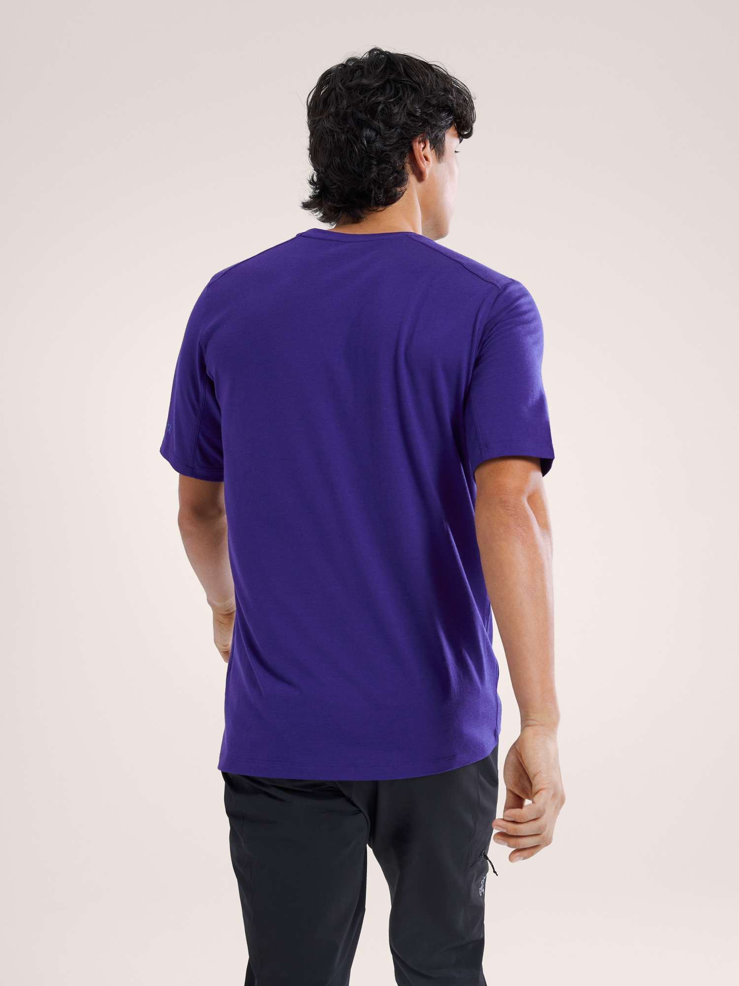 Ionia Merino Wool Logo Shirt SS Men's