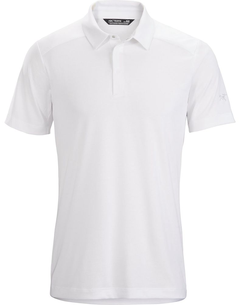Arc'teryx Eris Polo Shirt Mens - White