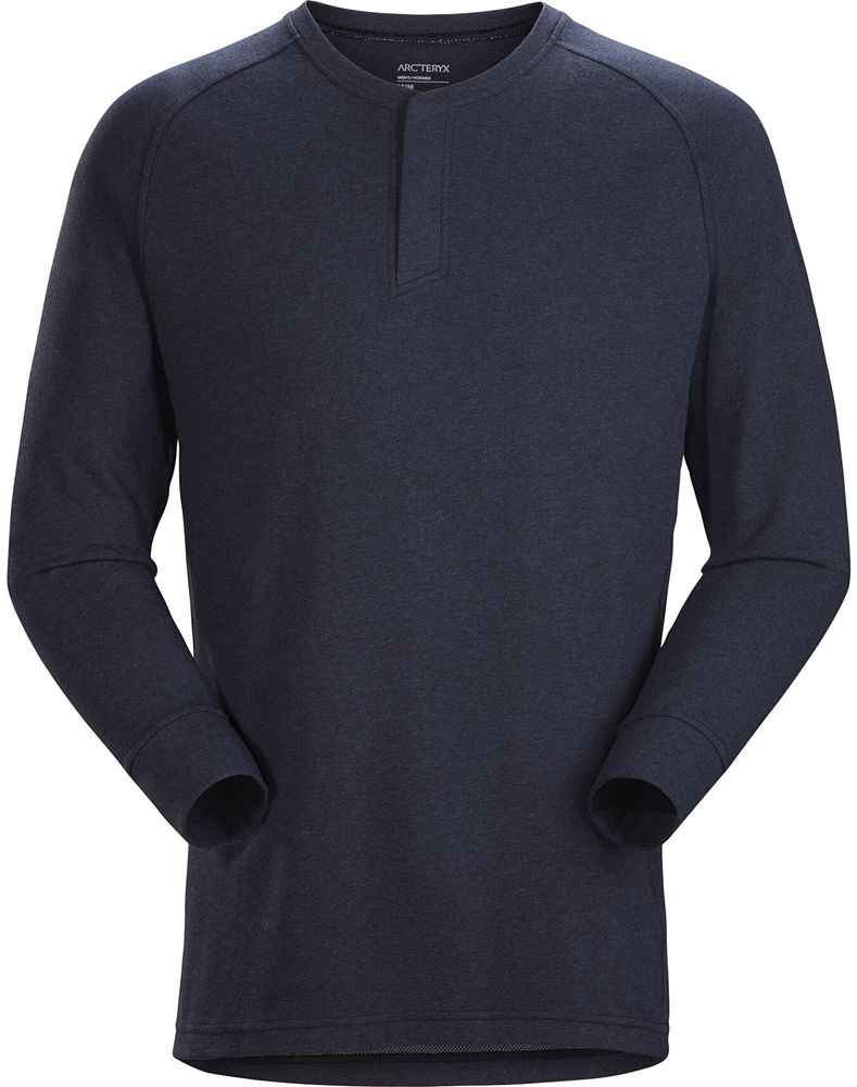 Arc'teryx Sirrus Henley LS T-Shirt Mens - Blue