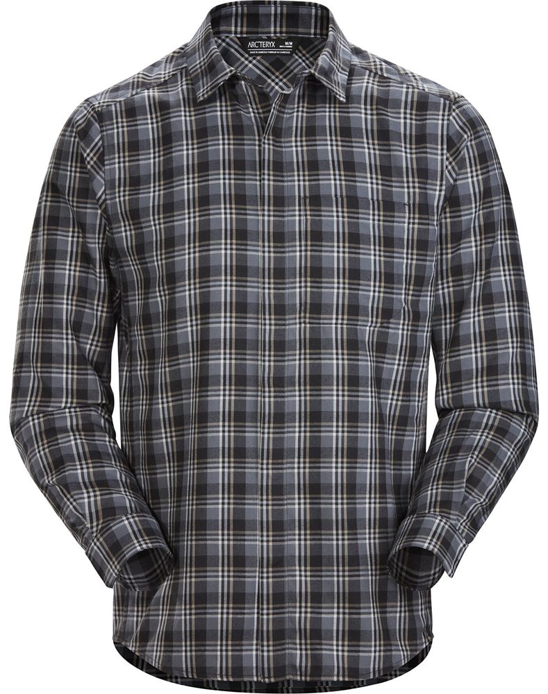 Arc'teryx Bernal LS Shirt Mens - Grey