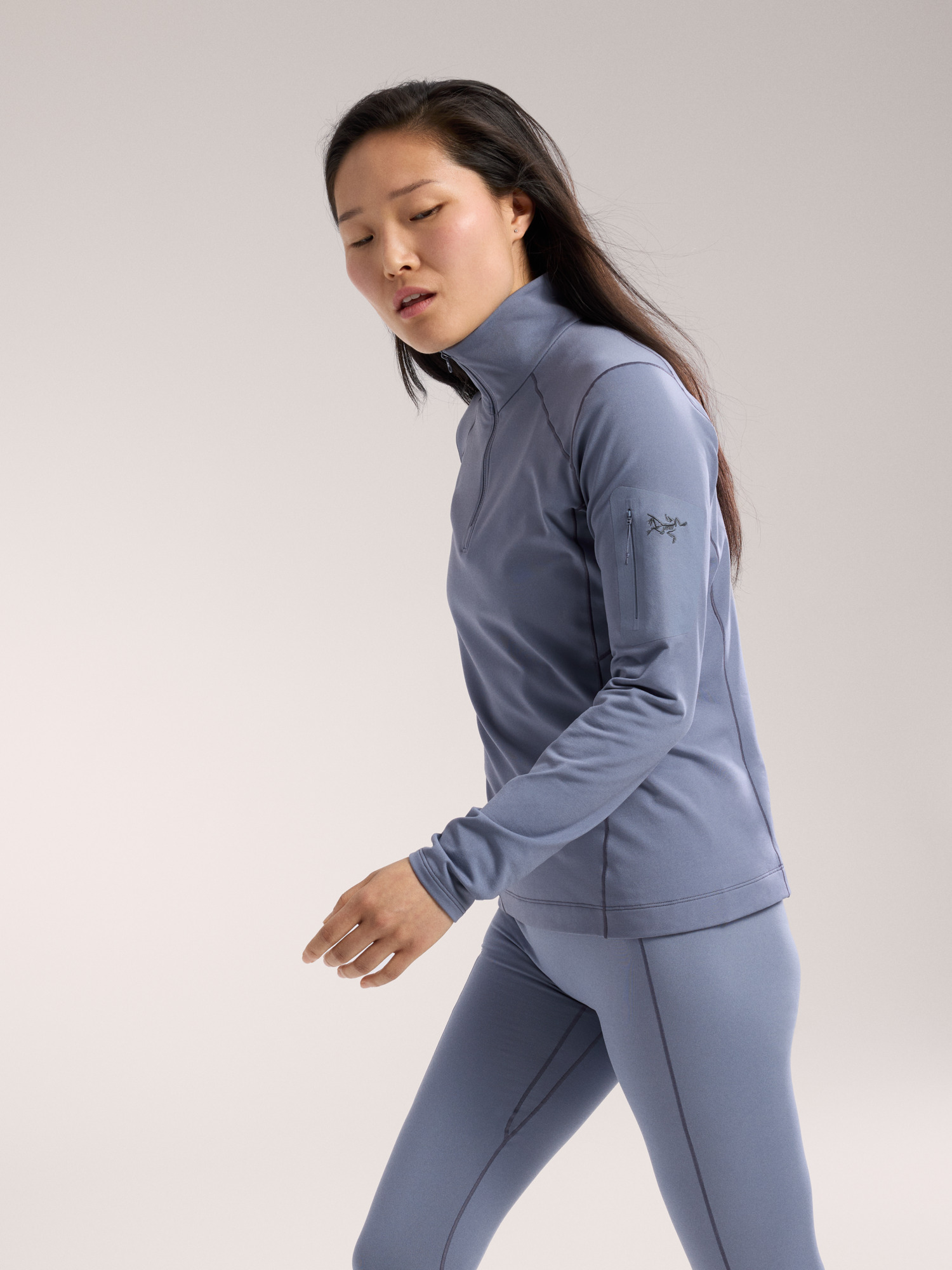 Rho Zip Neck Women's