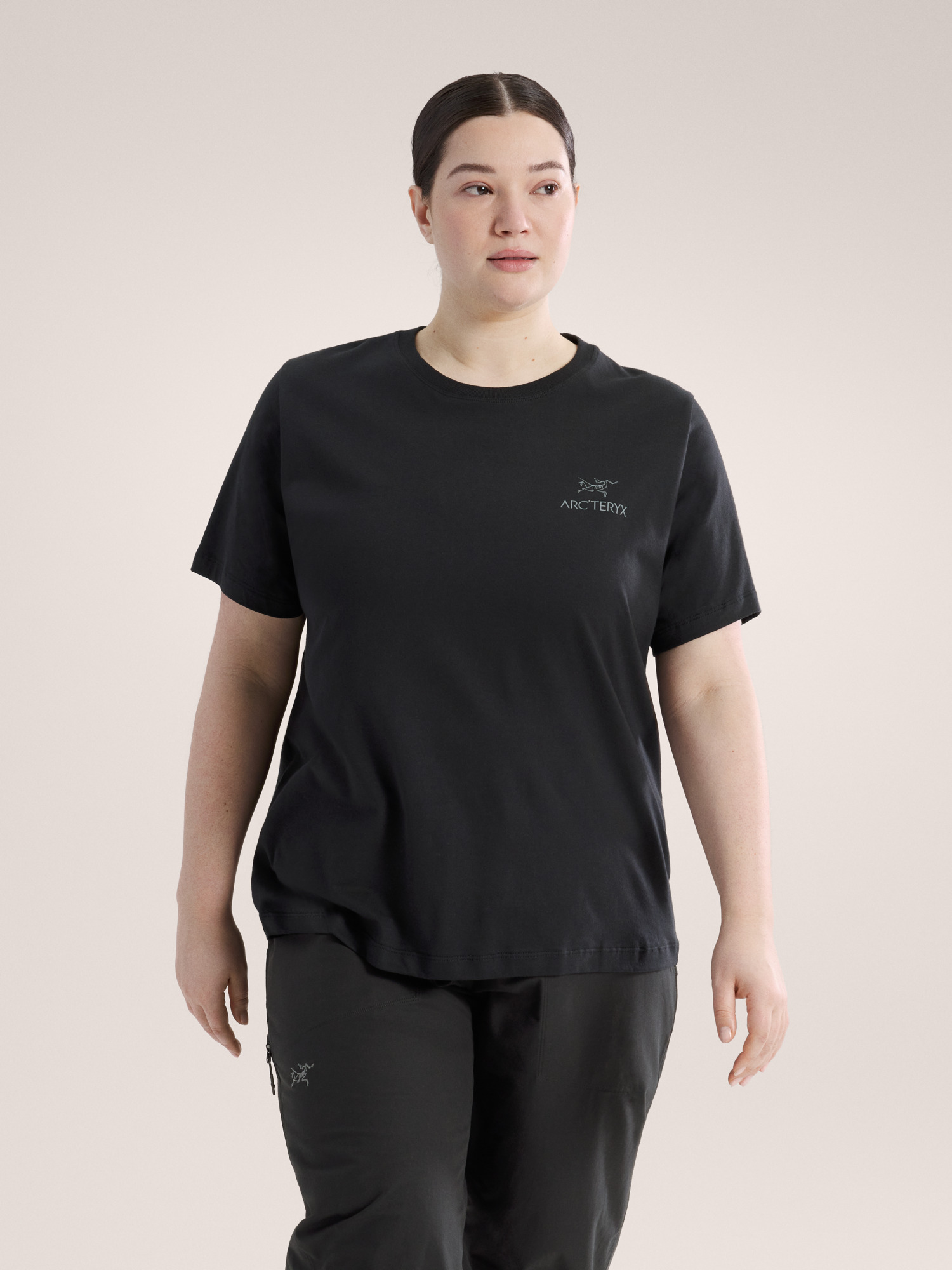 Kragg SL Cotton Emblem Crew Shirt SS Women's