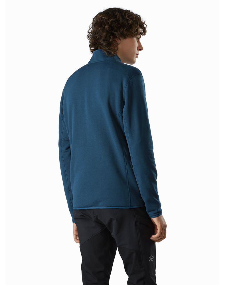 Arc'teryx Kyanite AR 1/2 Zip Neck Fleece Mens - Blue