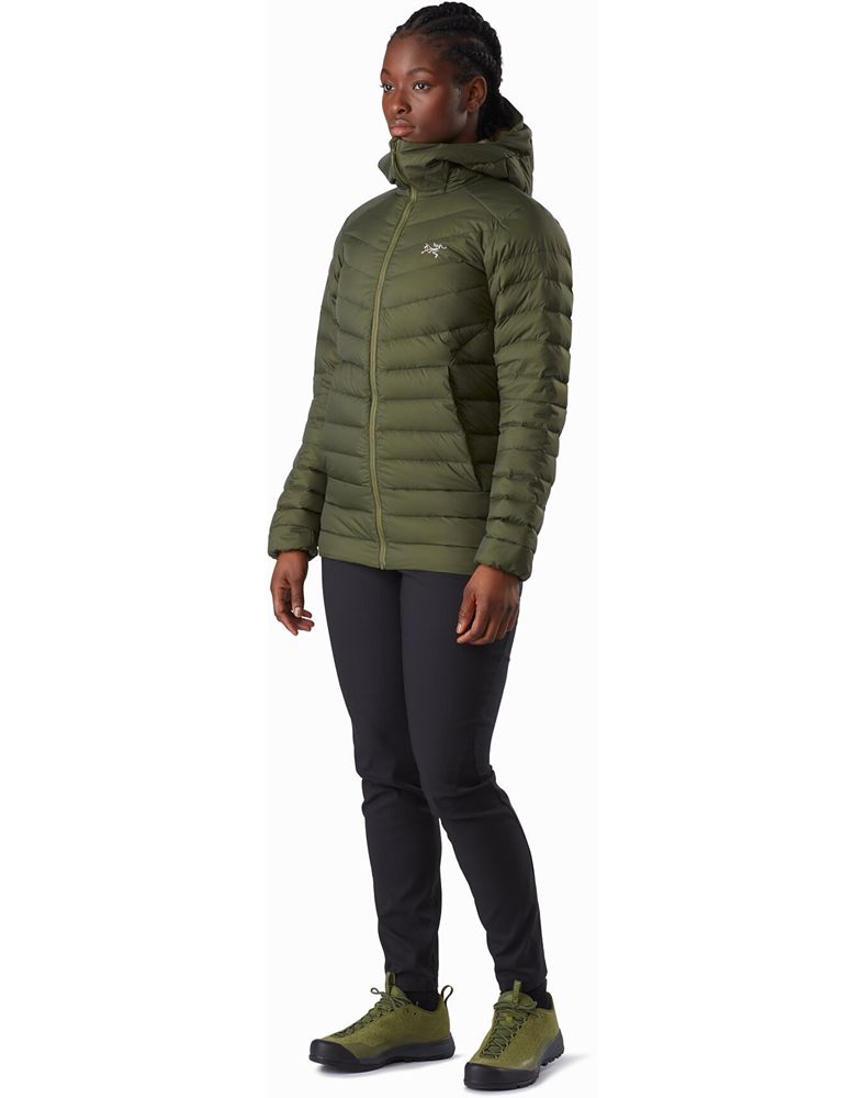 Arc'teryx Agrium Hoody Down Jacket Womens - Green