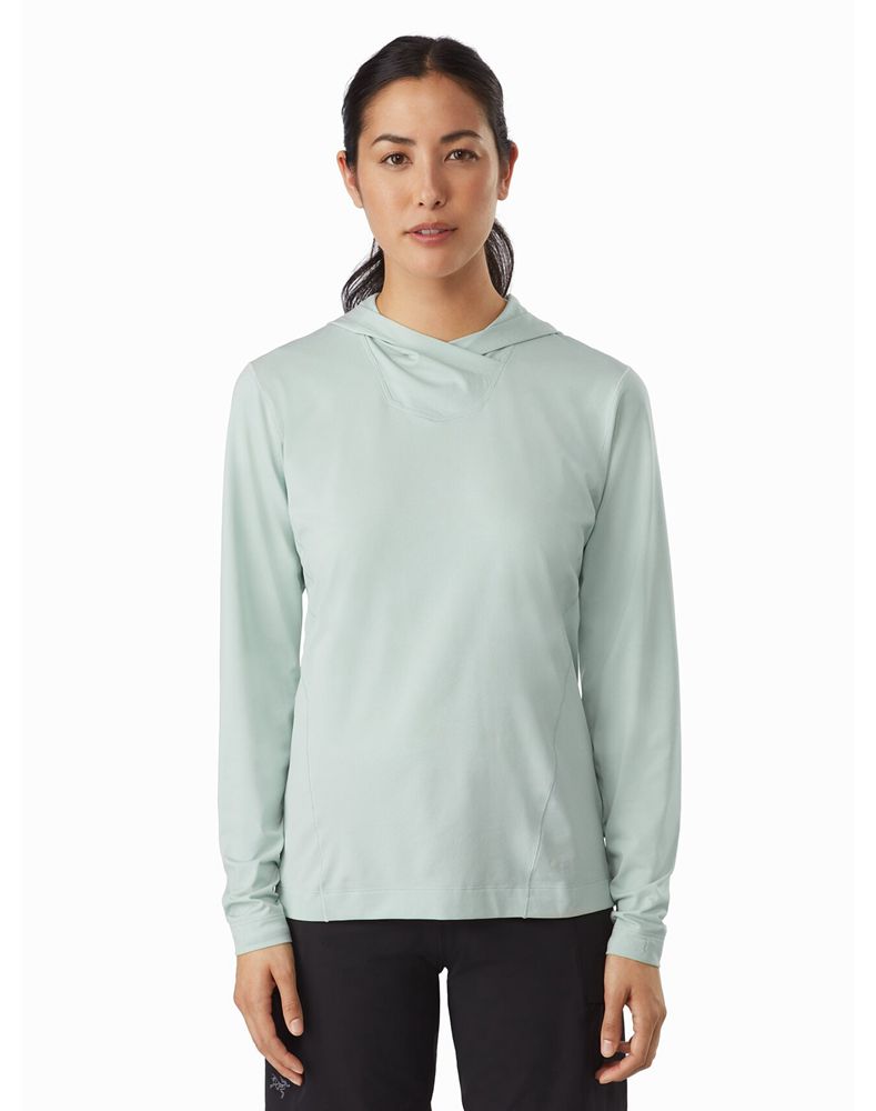 Arc'teryx Remige Hoody T-Shirt Womens - Green