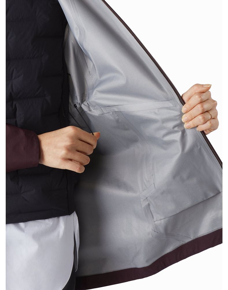 Arc'teryx Codetta Cinch Coat Womens - Purple