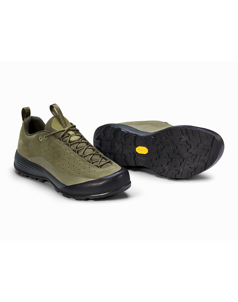 Arc'teryx Konseal FL 2 Leather Approach Shoes Womens - Green