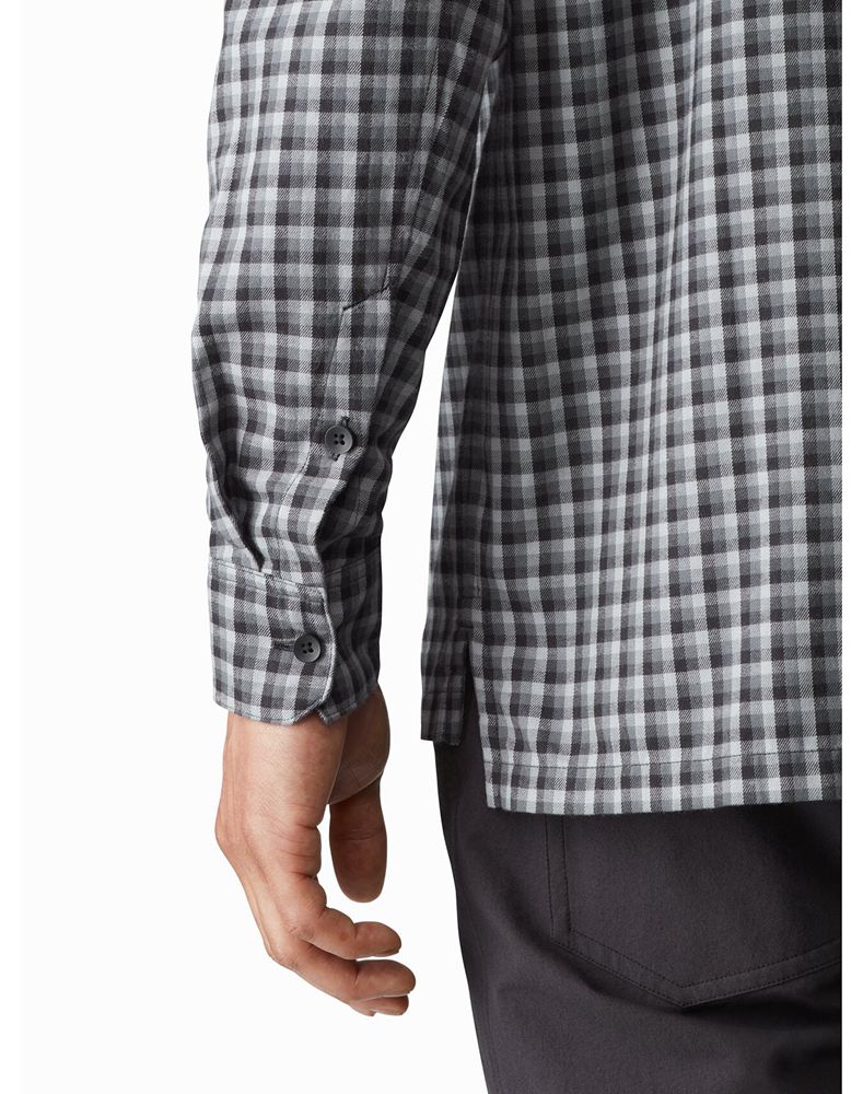 Arc'teryx Cambrion LS Shirt Mens - Grey