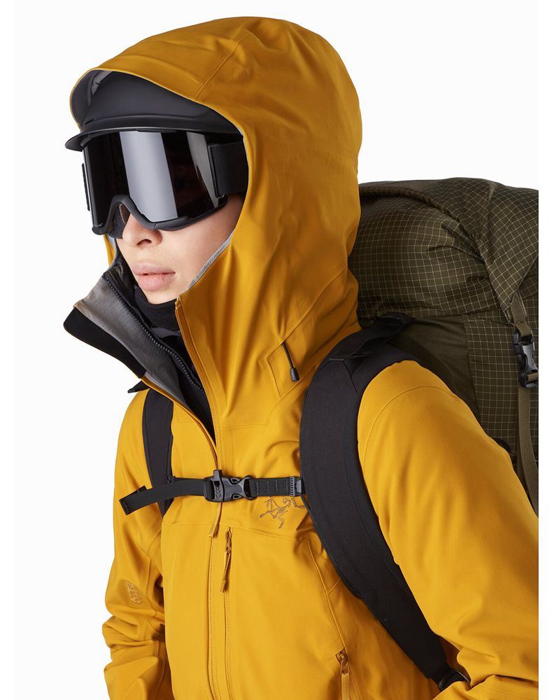 Arc'teryx Shashka Stretch Jacket Womens - Yellow