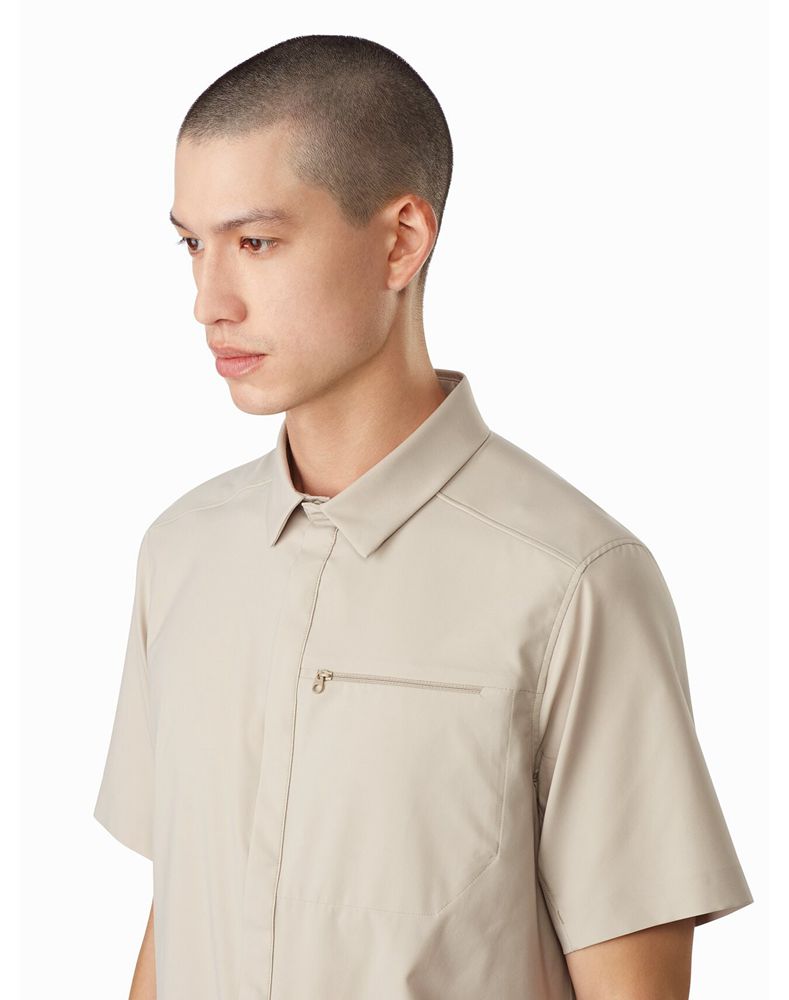 Arc'teryx Skyline SS Shirt Mens - Beige
