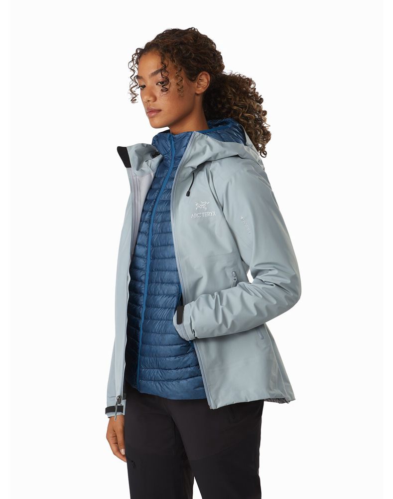 Arc'teryx Cerium SL Hoody Down Jacket Womens - Blue