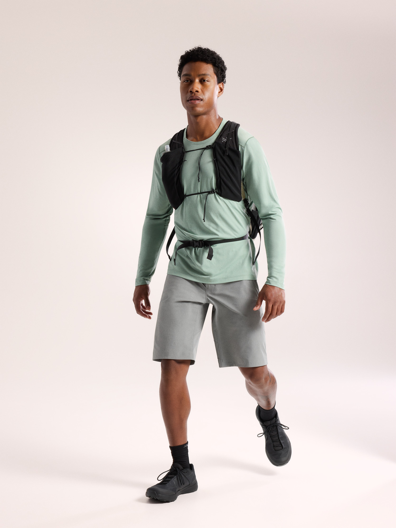 Cormac Crew Neck Shirt LS Men's