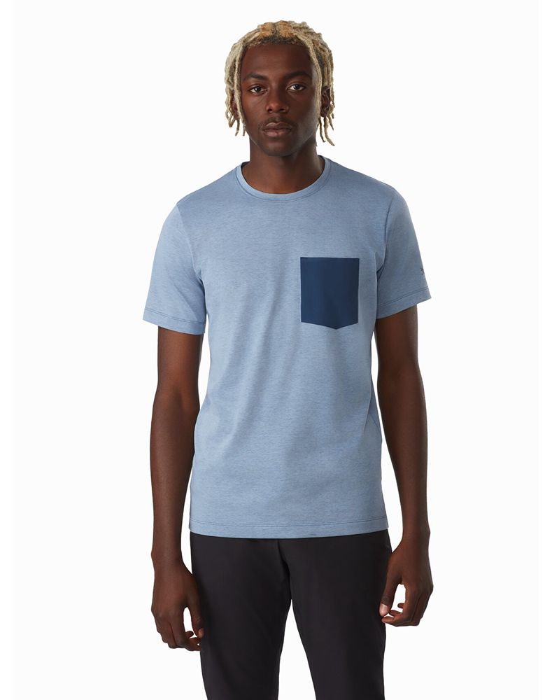Arc'teryx Eris T-Shirt Mens - Blue