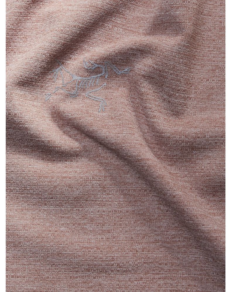 Arc'teryx Cormac Zip Neck LS T-Shirt Mens - Pink