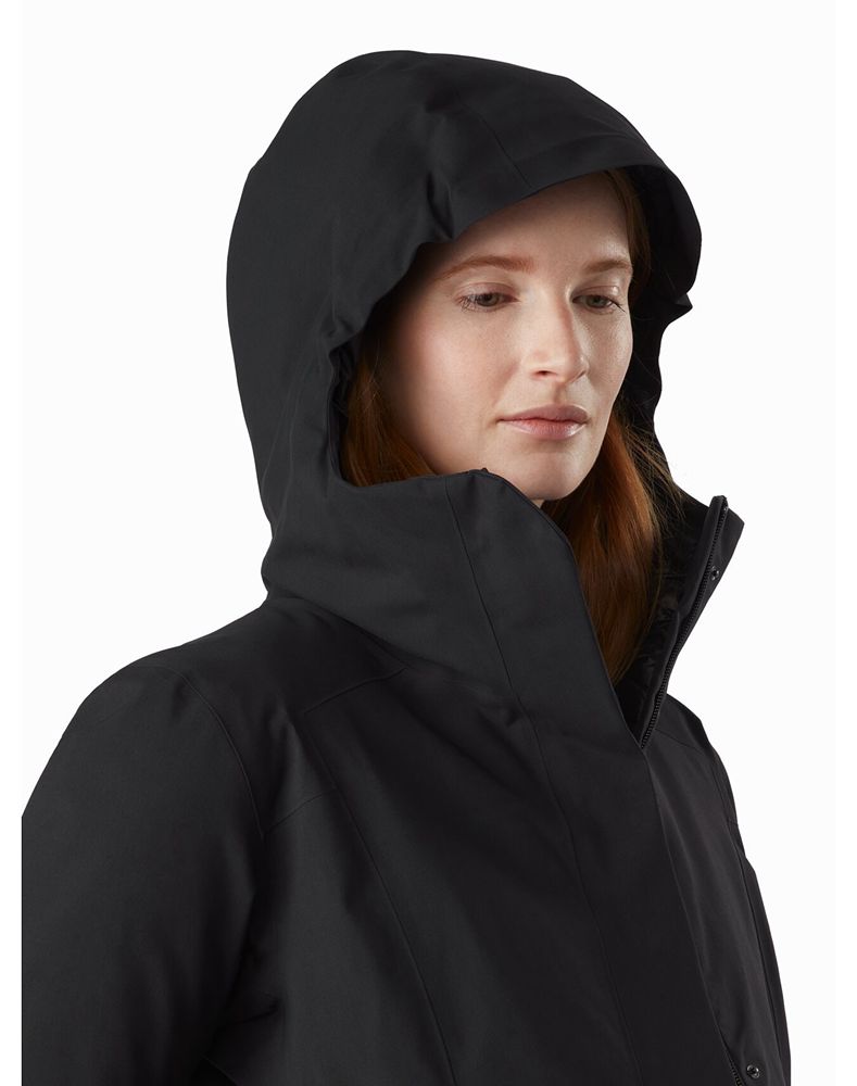 Arc'teryx Centrale Parka Womens - Black