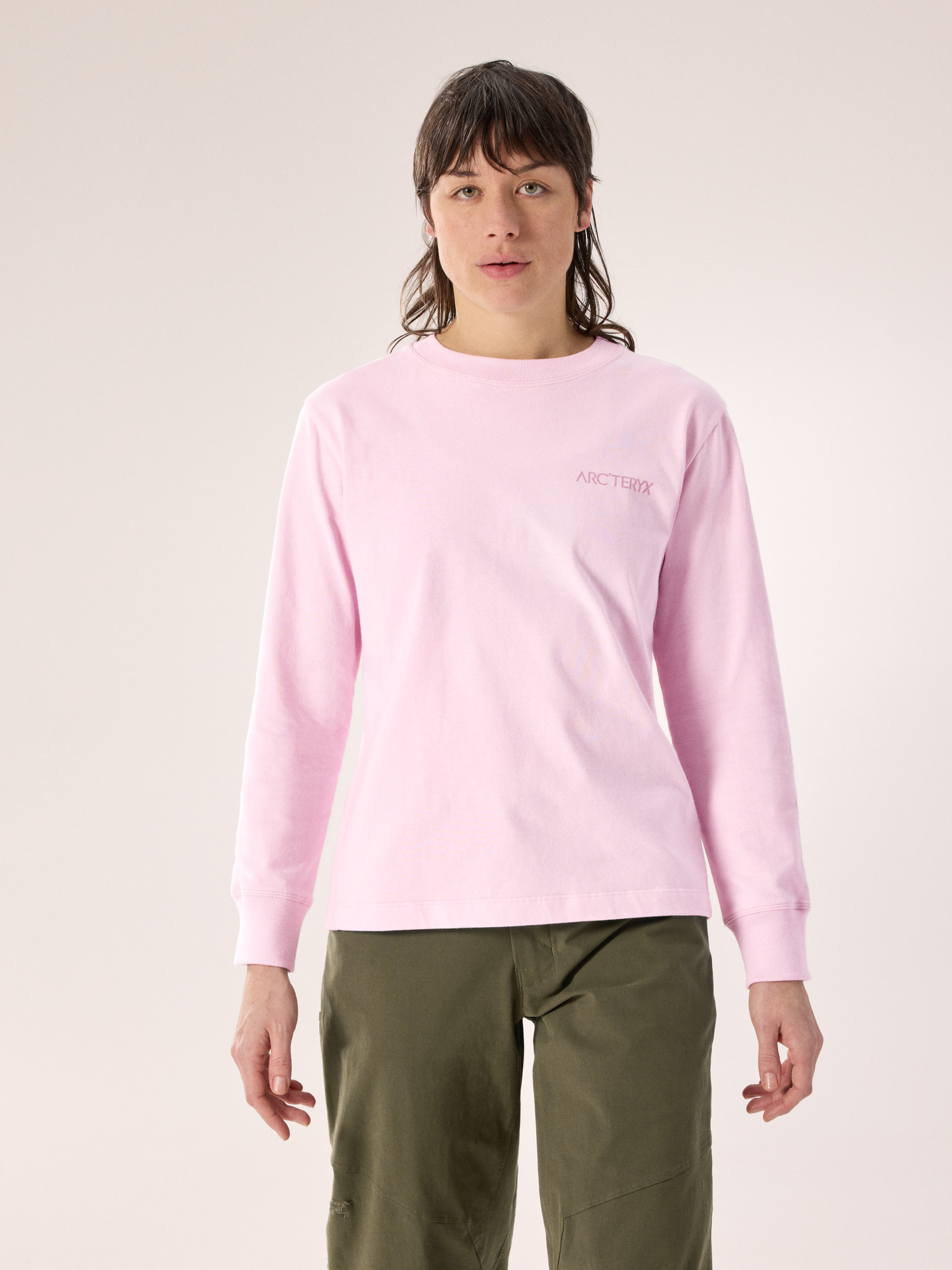 Kragg Cotton Bird Crew Neck Shirt LS Women's