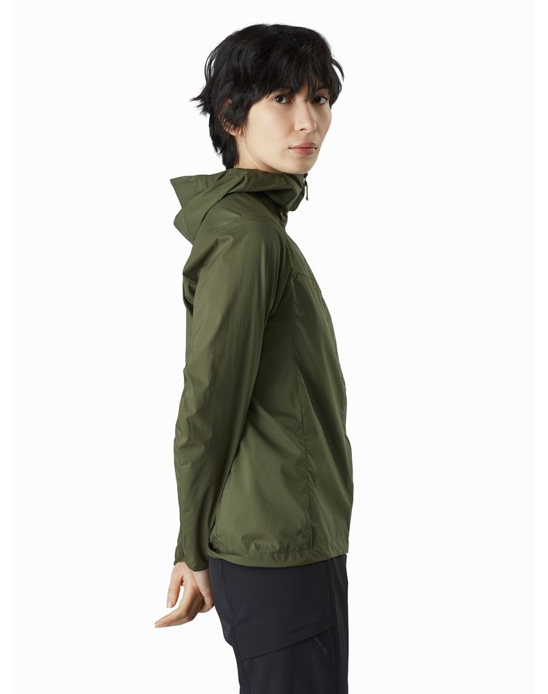 Arc'teryx Squamish Hoody Jacket Womens - Green