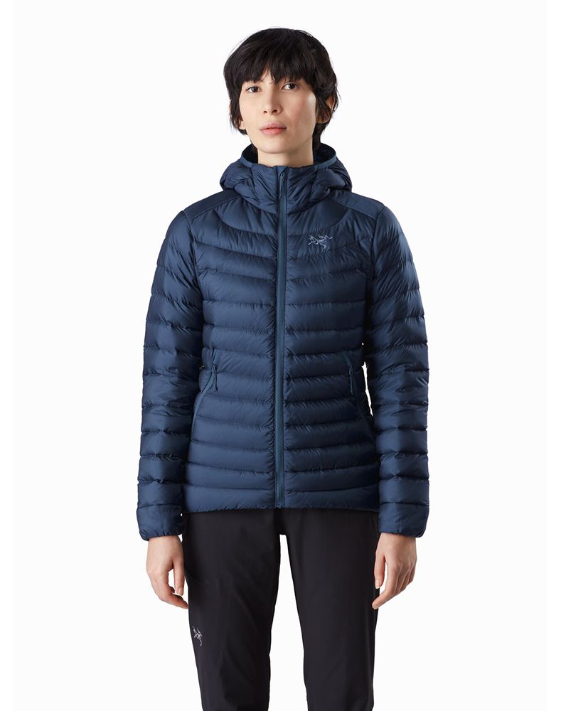 Arc'teryx Cerium LT Hoody Down Jacket Womens - Blue