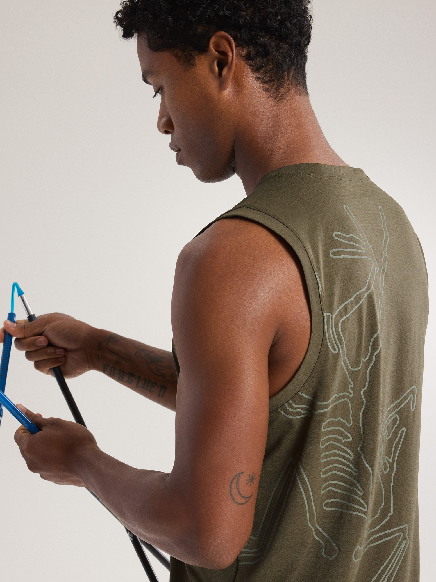 Cormac Arc'Bird Logo Tank Men's