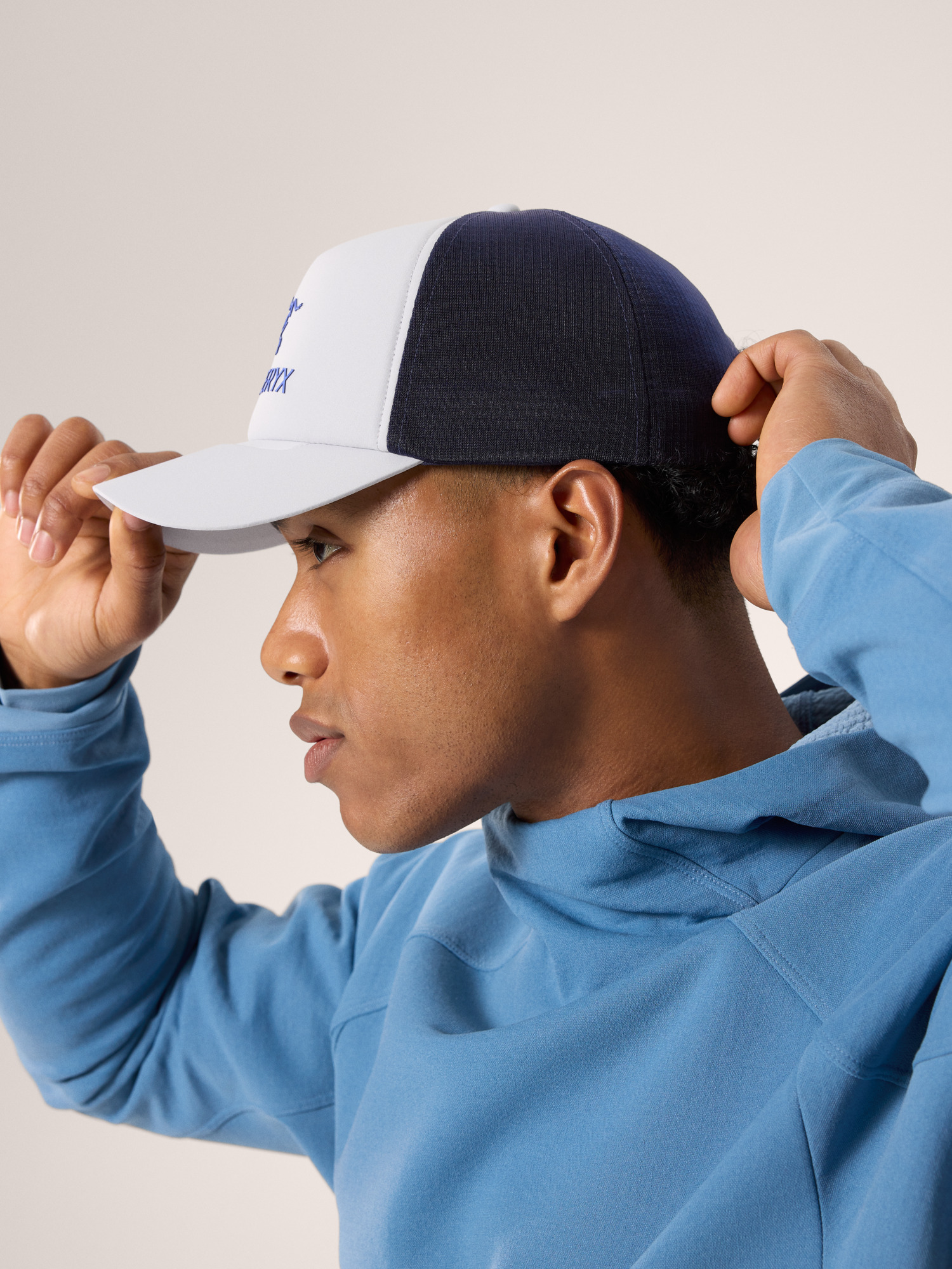 Bird Word Trucker Curved Hat