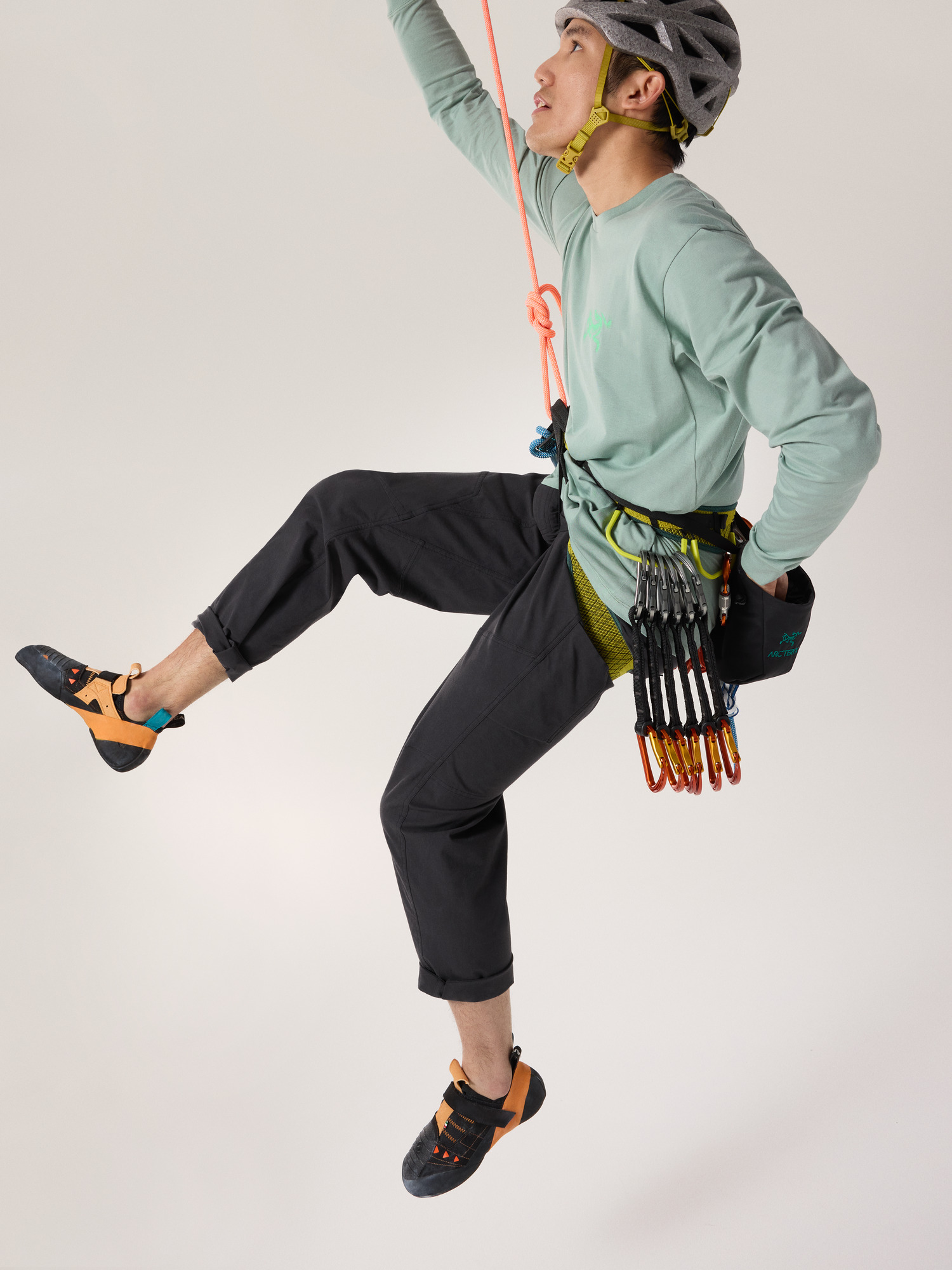 Kragg SL Cotton Bird Tile Shirt LS Men's