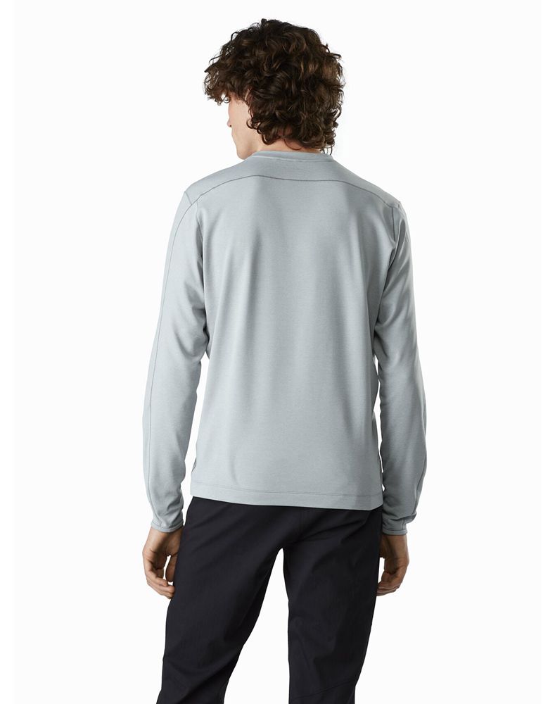 Arc'teryx Motus AR Crew LS Fleece Mens - Grey