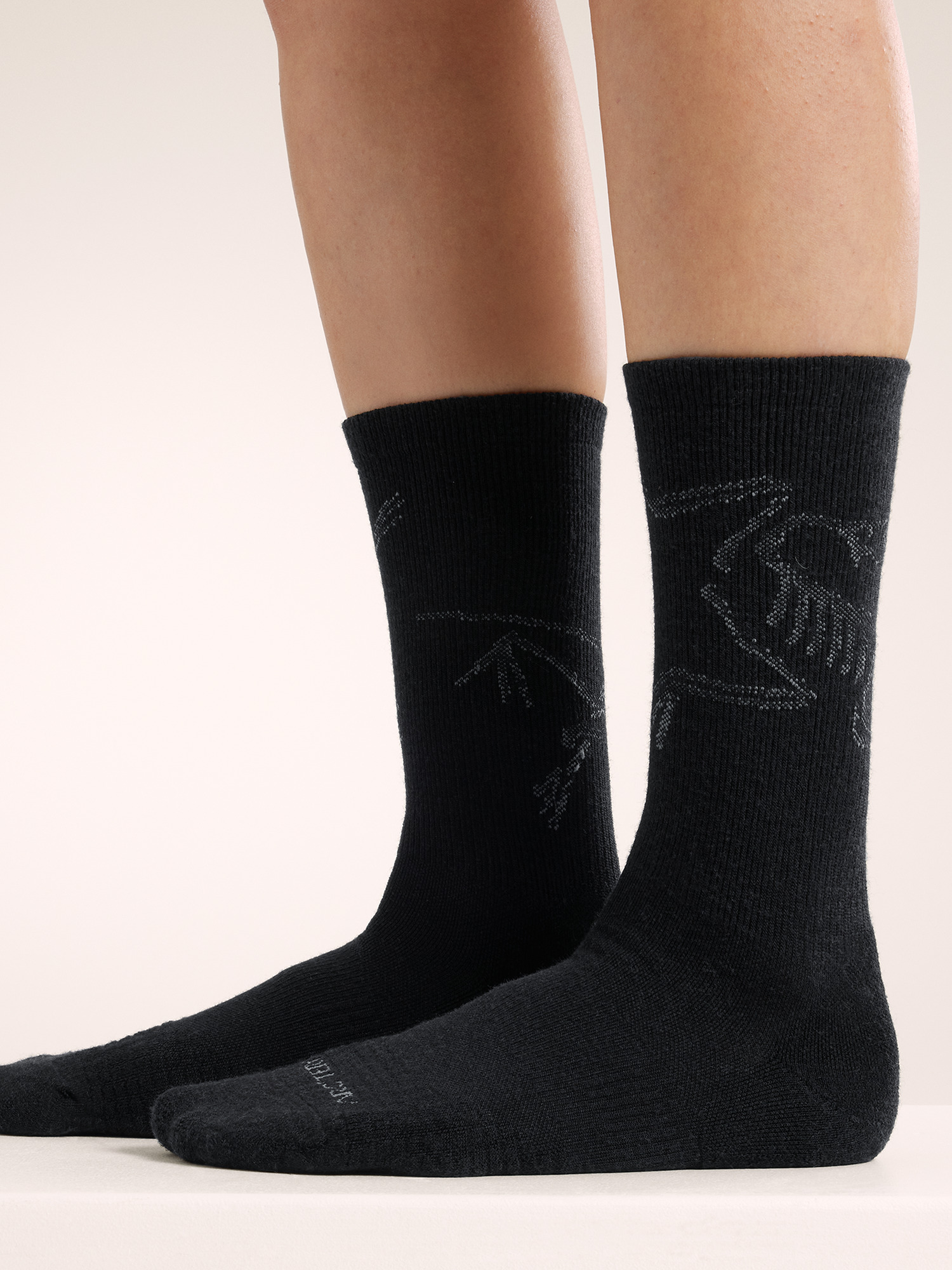 Merino Wool Mid Bird Sock