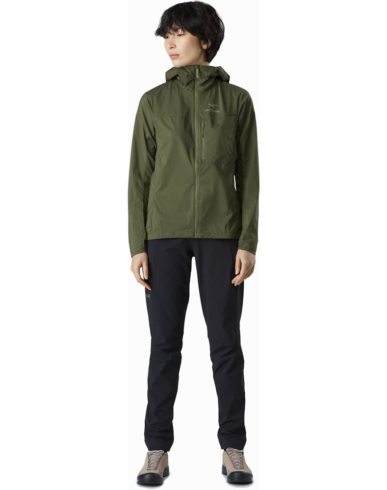 Arc'teryx Squamish Hoody Jacket Womens - Green