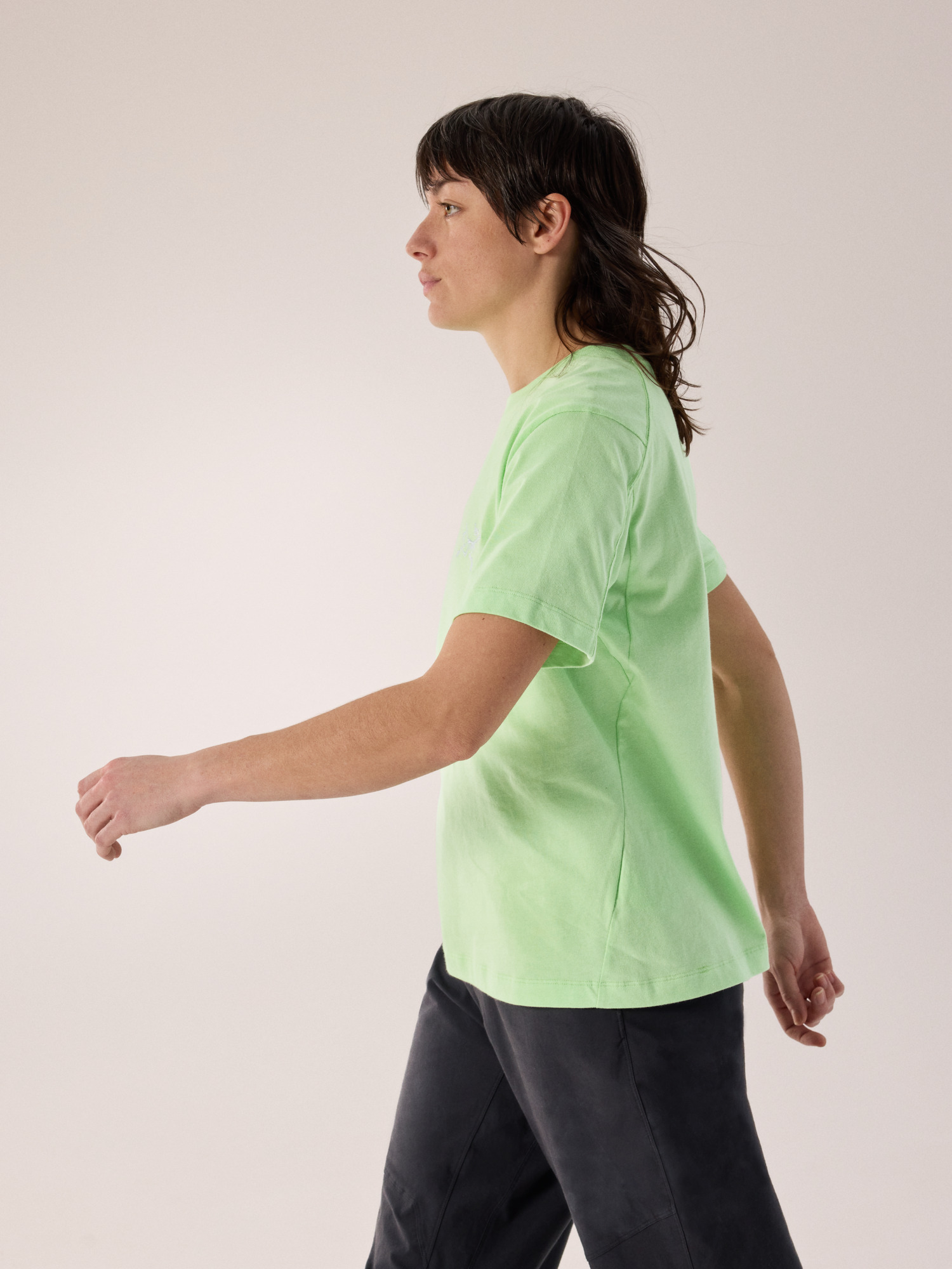 Kragg Cotton Little Bird Crew Shirt SS Women's