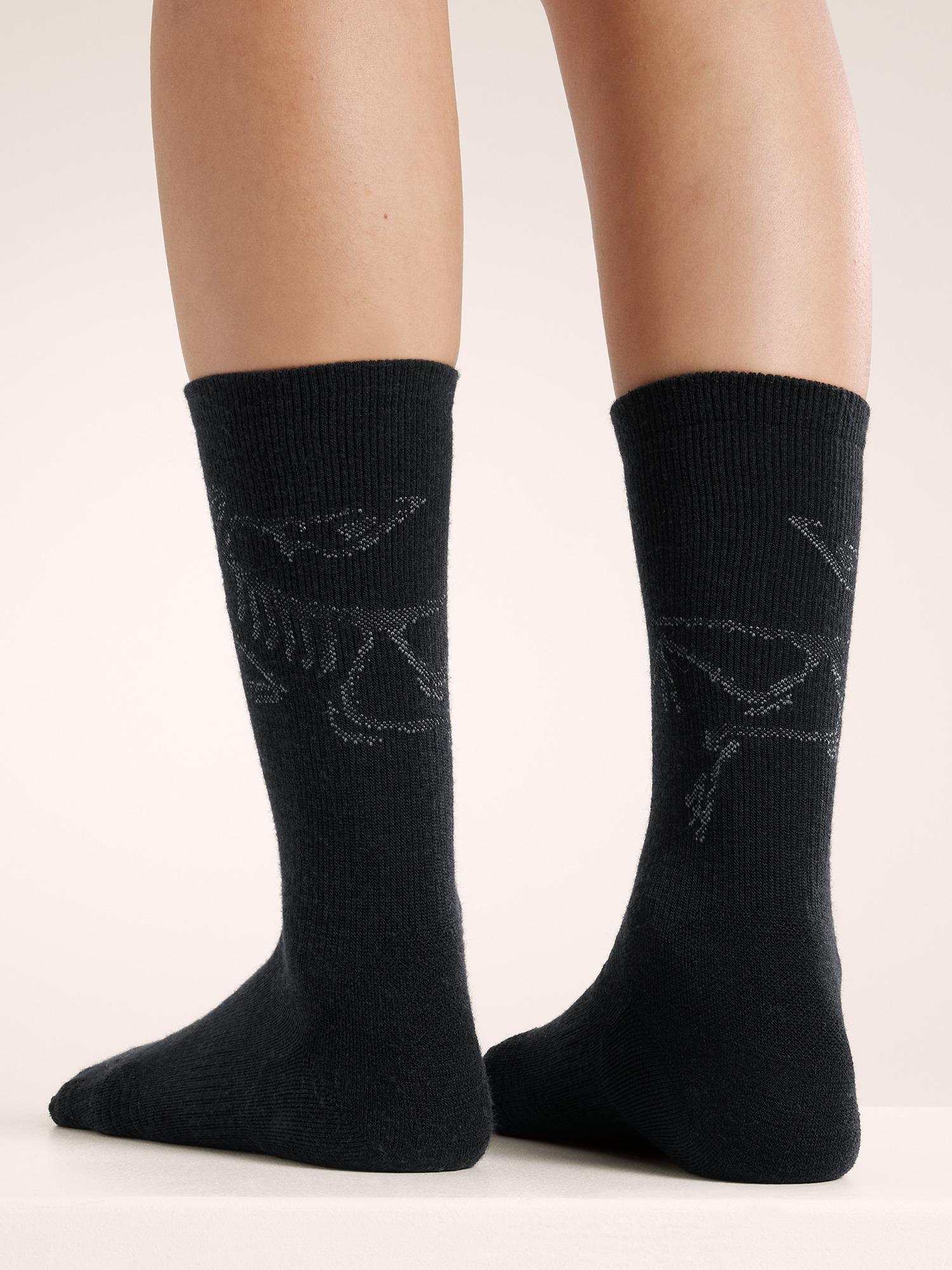 Merino Wool Mid Bird Sock