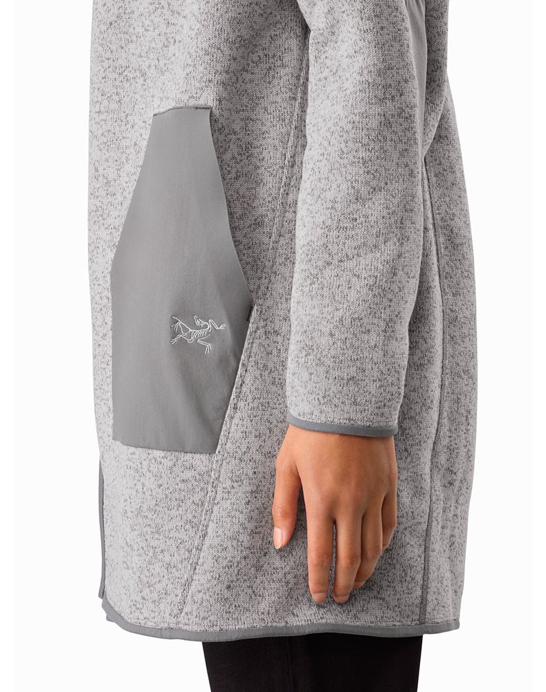 Arc'teryx Extravert Cardigan Womens - Grey