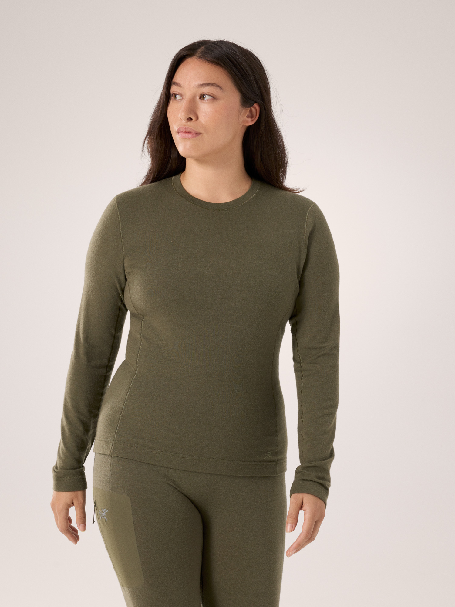 Satoro Merino Wool Crew Neck LS Women's