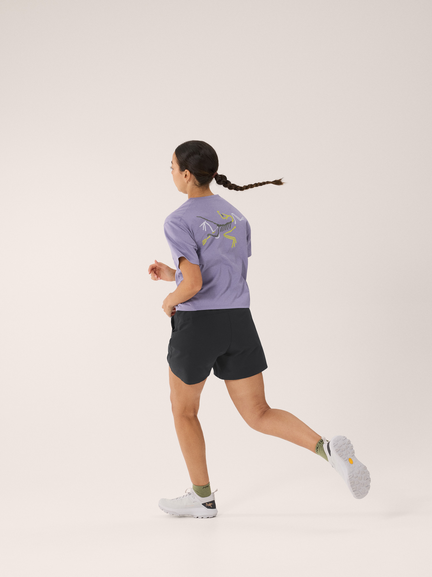 Taema Crop Logo T-Shirt Women's