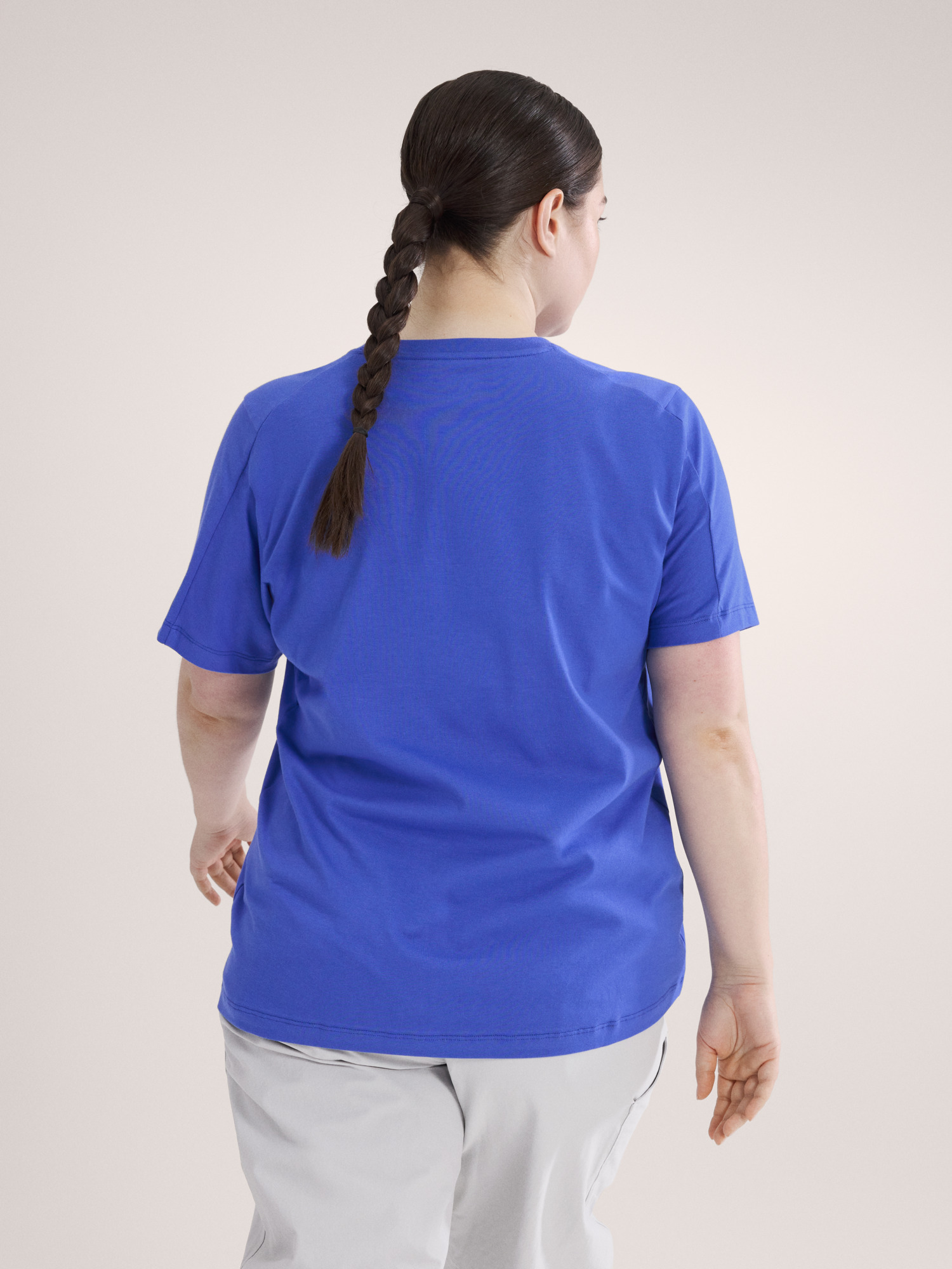 Kragg SL Cotton Emblem Crew Shirt SS Women's