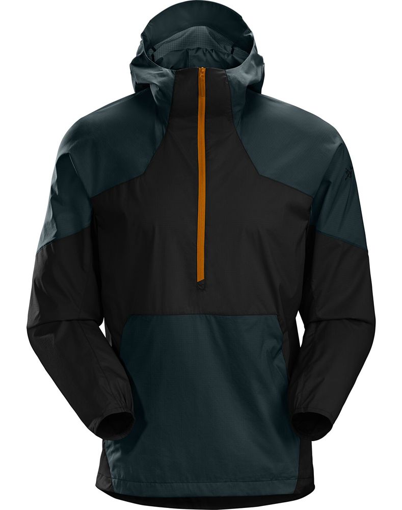 Arc'teryx Stowe Windshell ReBird Jacket Mens - Black