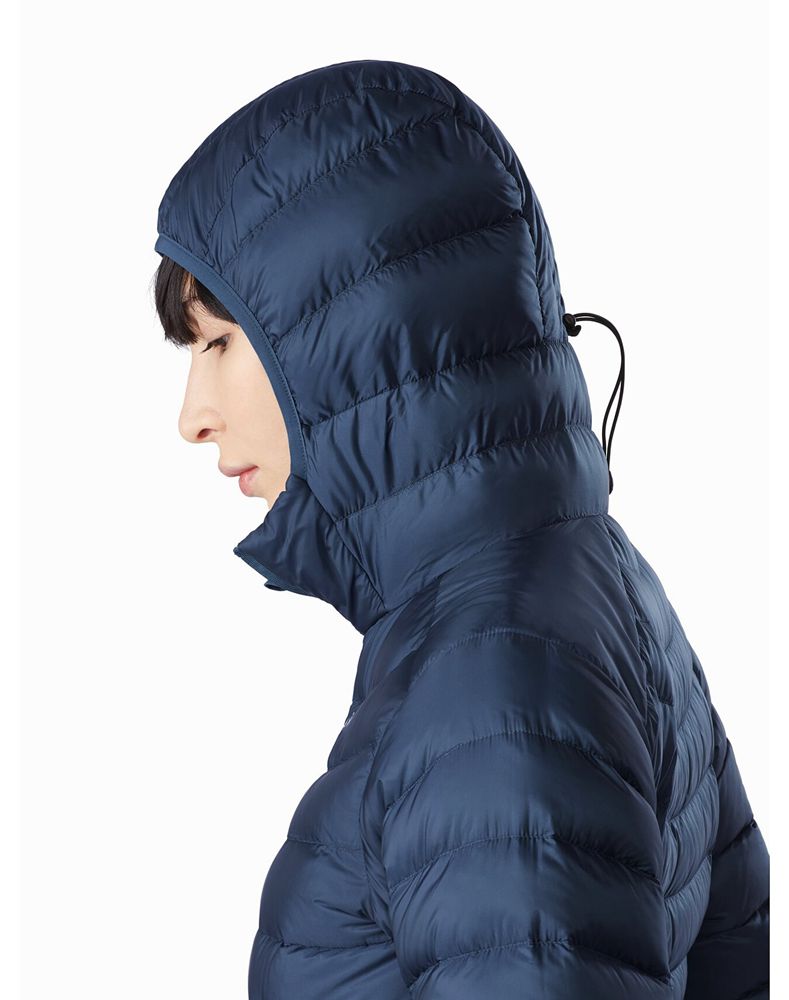 Arc'teryx Cerium LT Hoody Down Jacket Womens - Blue