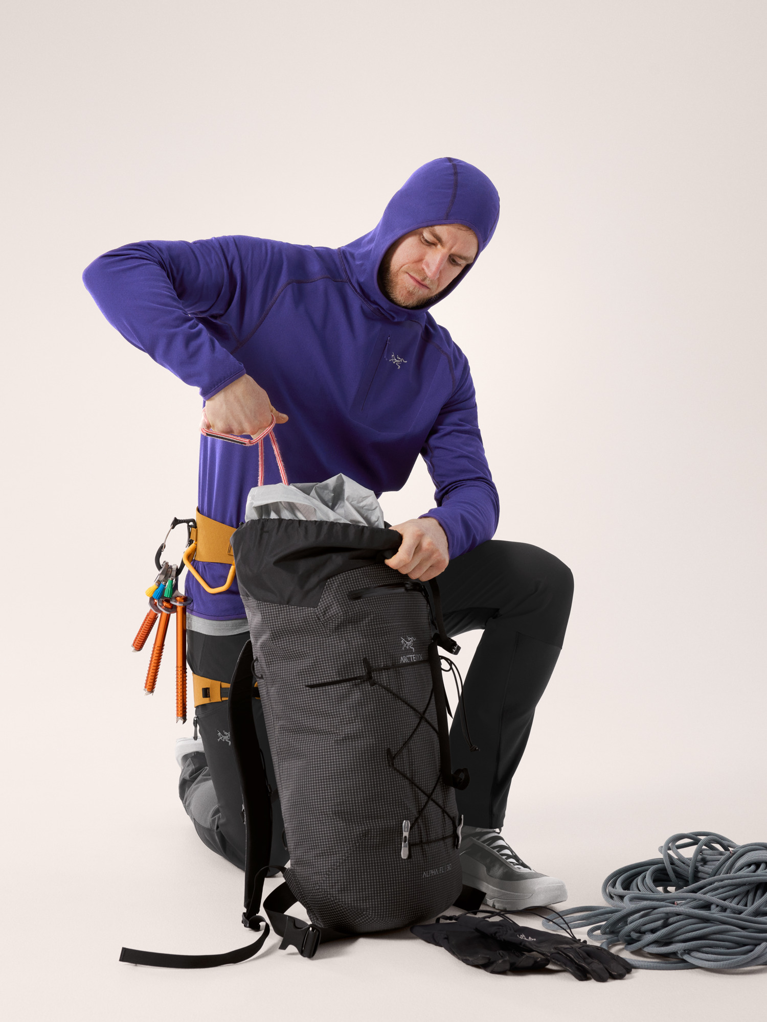 Delta Pullover Hoody Men's