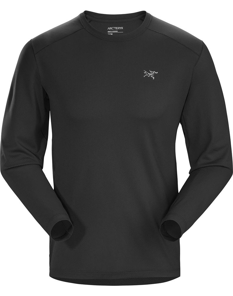 Arc'teryx Velox LS T-Shirt Mens - Black