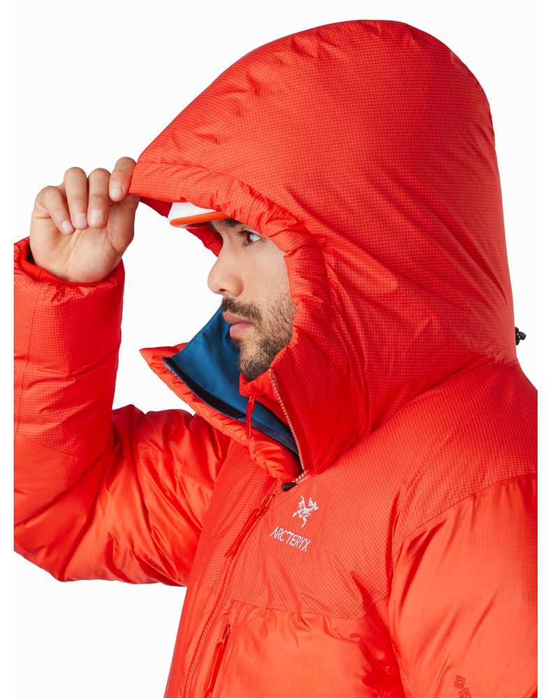 Arc'teryx Alpha Parka Mens - Red