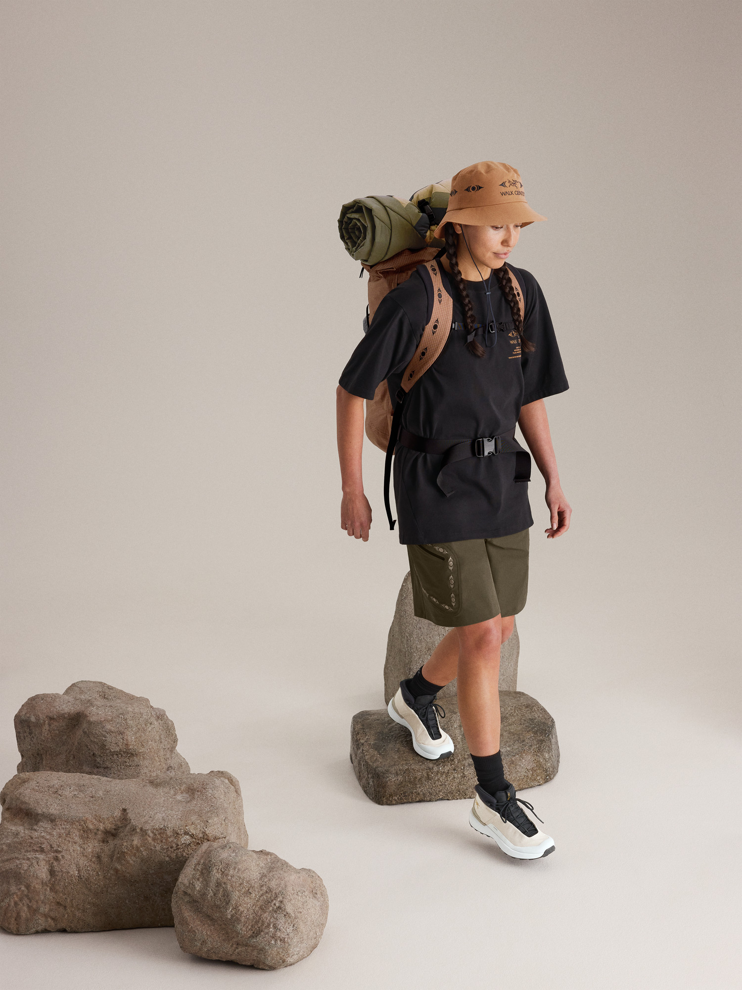 Walk Gently Cotton Cedar Bark Shirt SS Men's