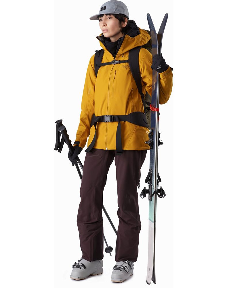 Arc'teryx Shashka Stretch Jacket Womens - Yellow