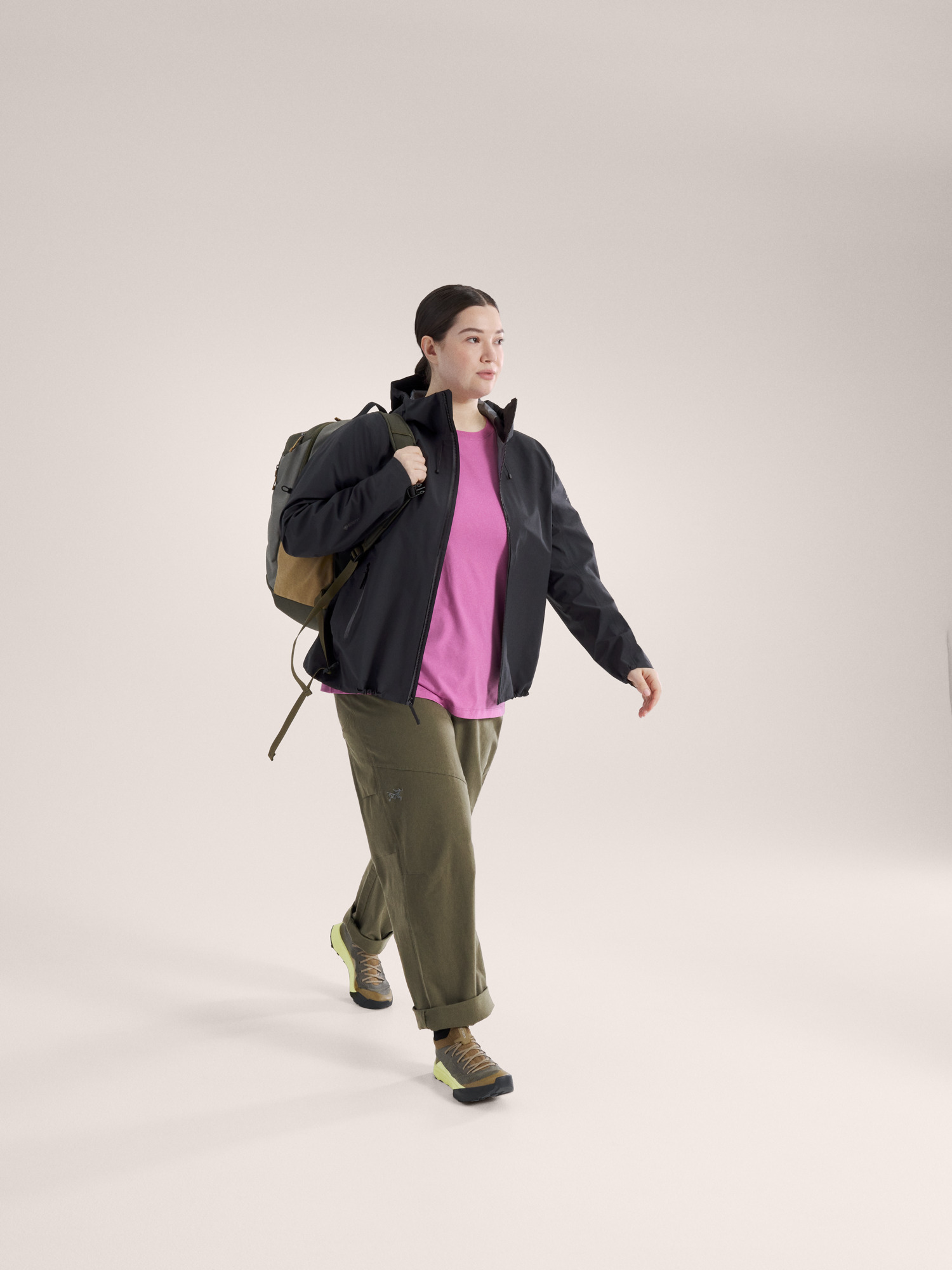 Kragg SL Cotton Blurred Bird Crew Shirt SS Women's