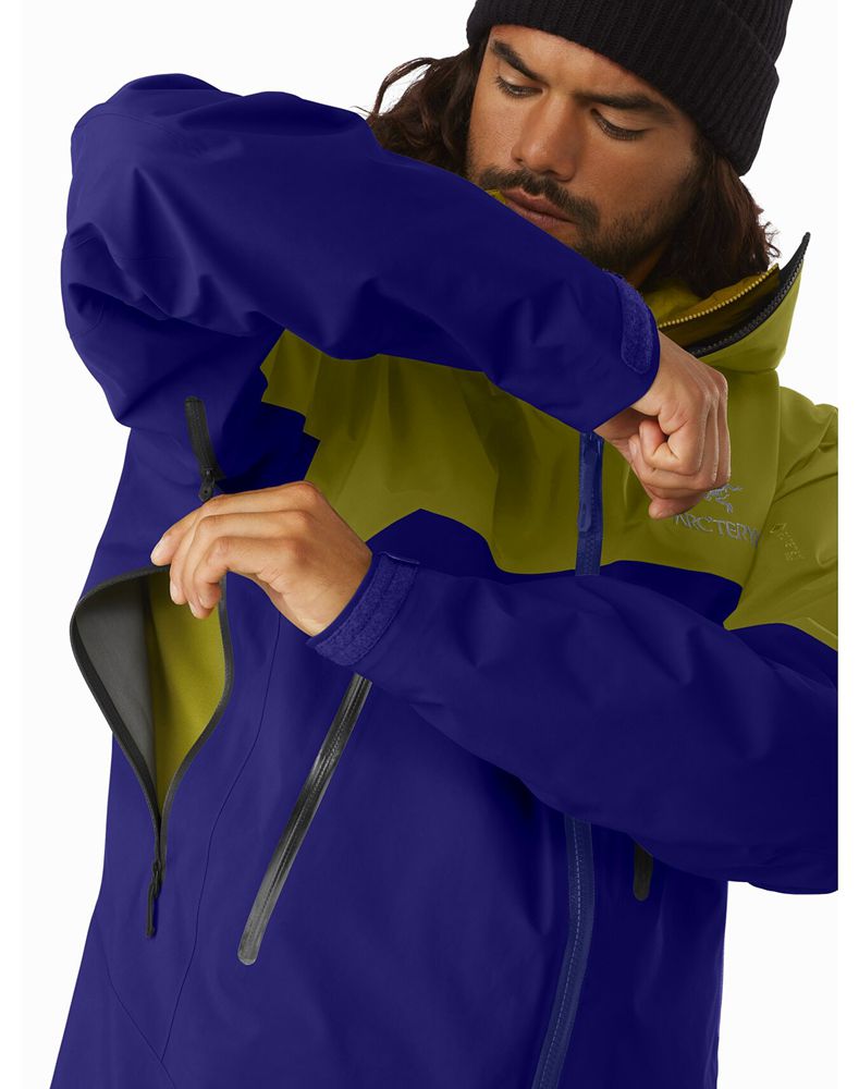 Arc'teryx Beta SV ReBird Jacket Mens - Blue