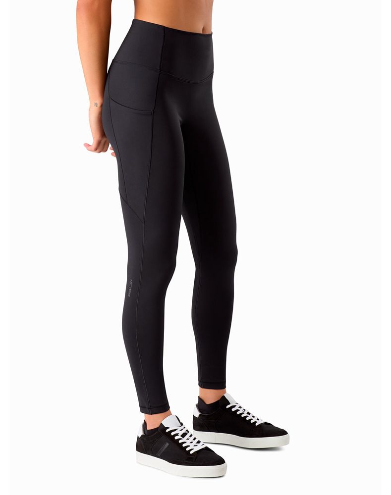 Arc'teryx Oriel High Rise 28 Leggings Womens - Black