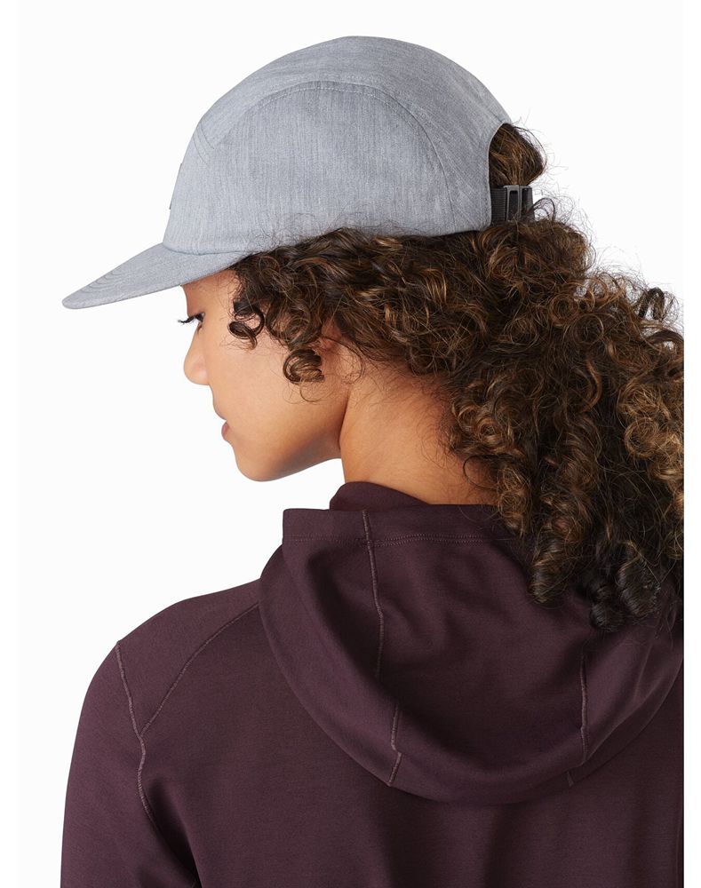 Arc'teryx 5 Panel Label Cap Mens - Grey