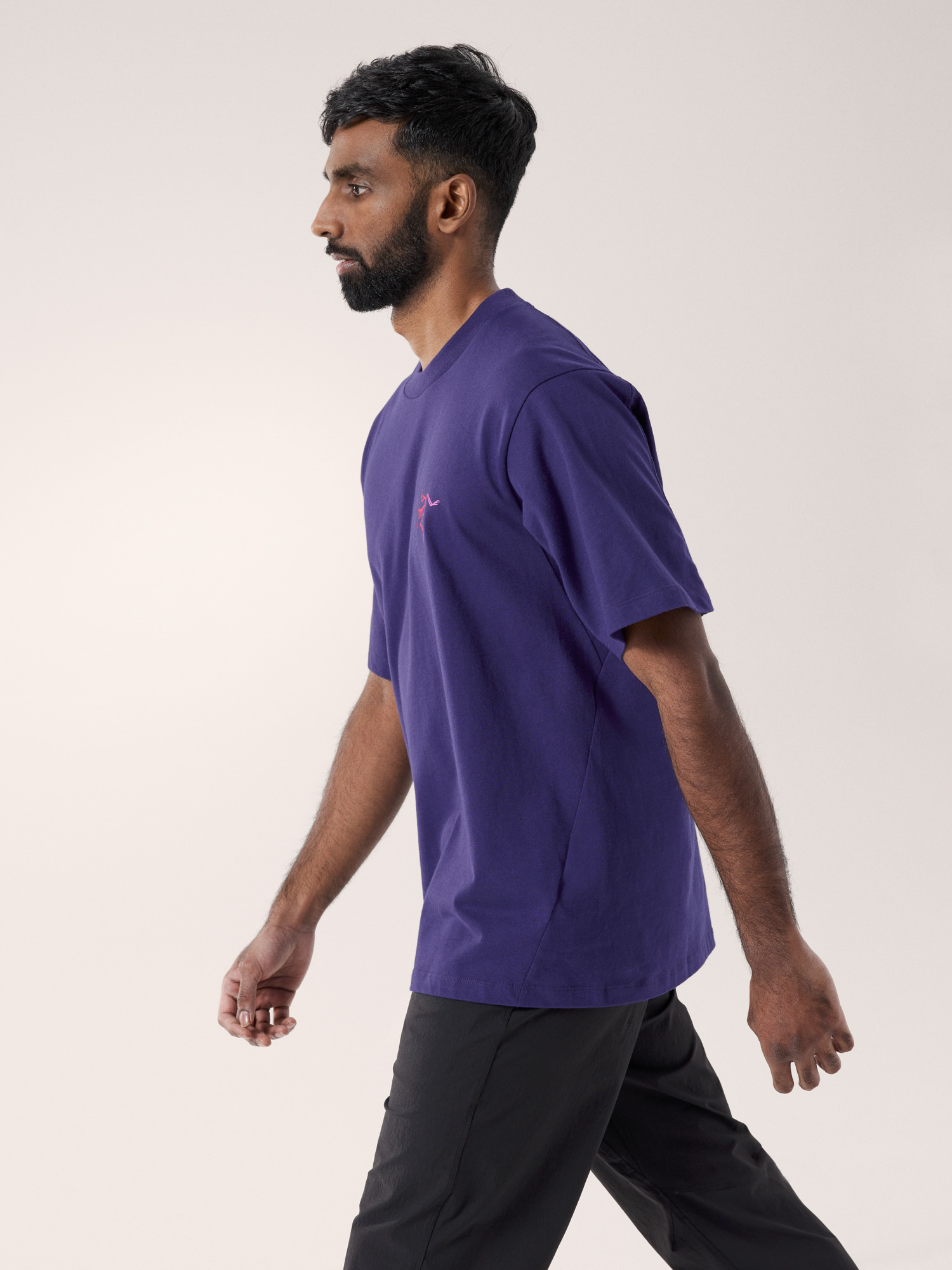 Kragg Cotton Logo Shirt SS Men's