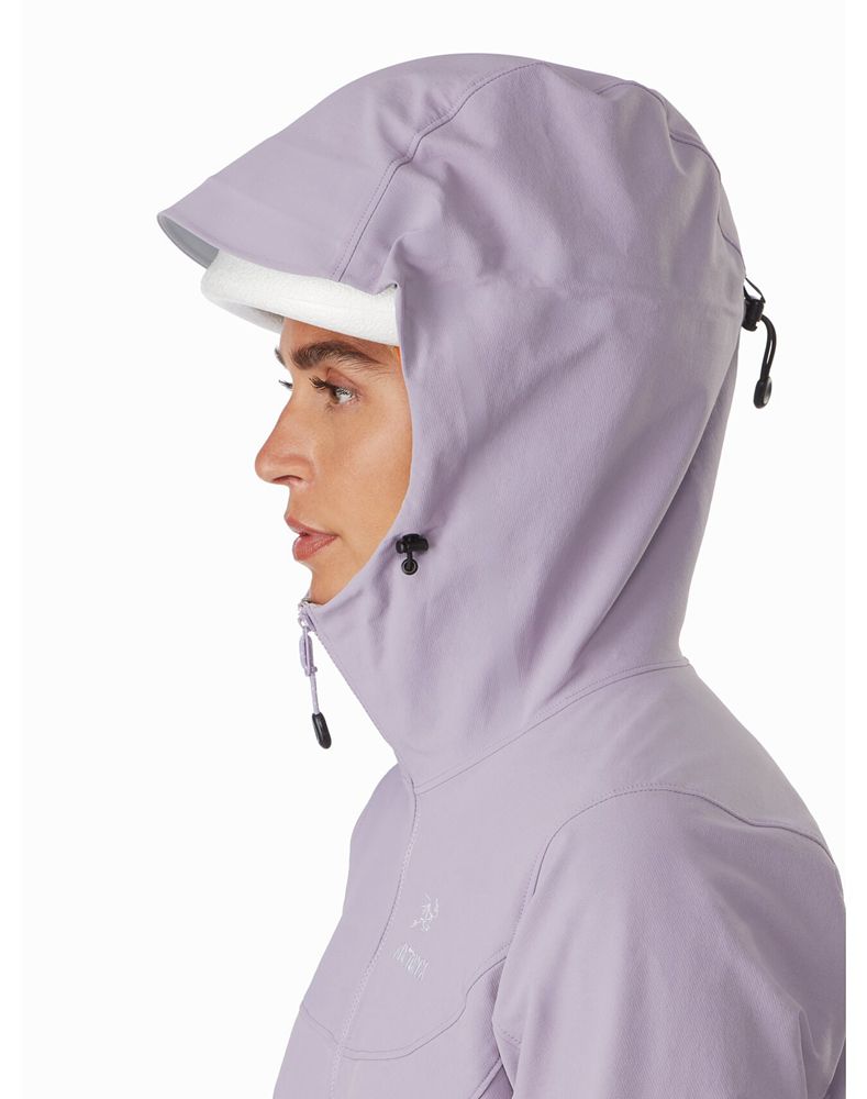 Arc'teryx Gamma LT Hoody Jacket Womens - Purple