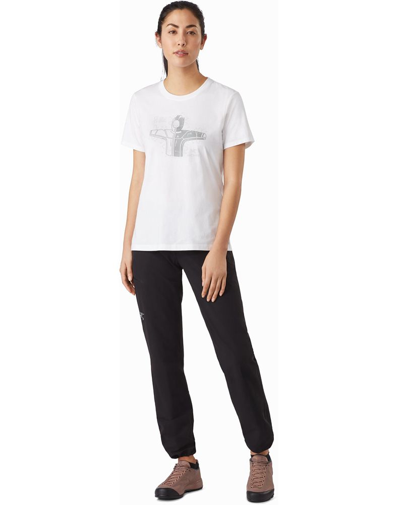Arc'teryx Arc'hive T-Shirt Womens - White