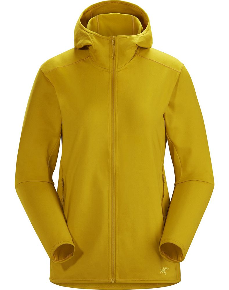 Arc'teryx Kyanite LT Hoodie Womens - Yellow